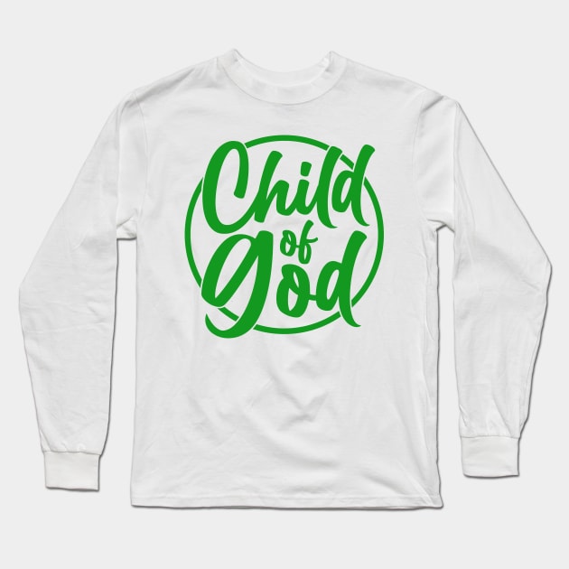 Child of God Long Sleeve T-Shirt by Plushism